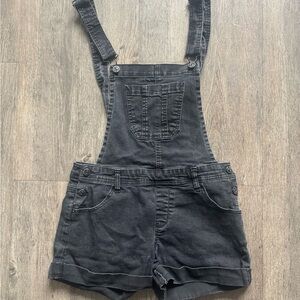 Wilfred Charcoal Denim Overalls